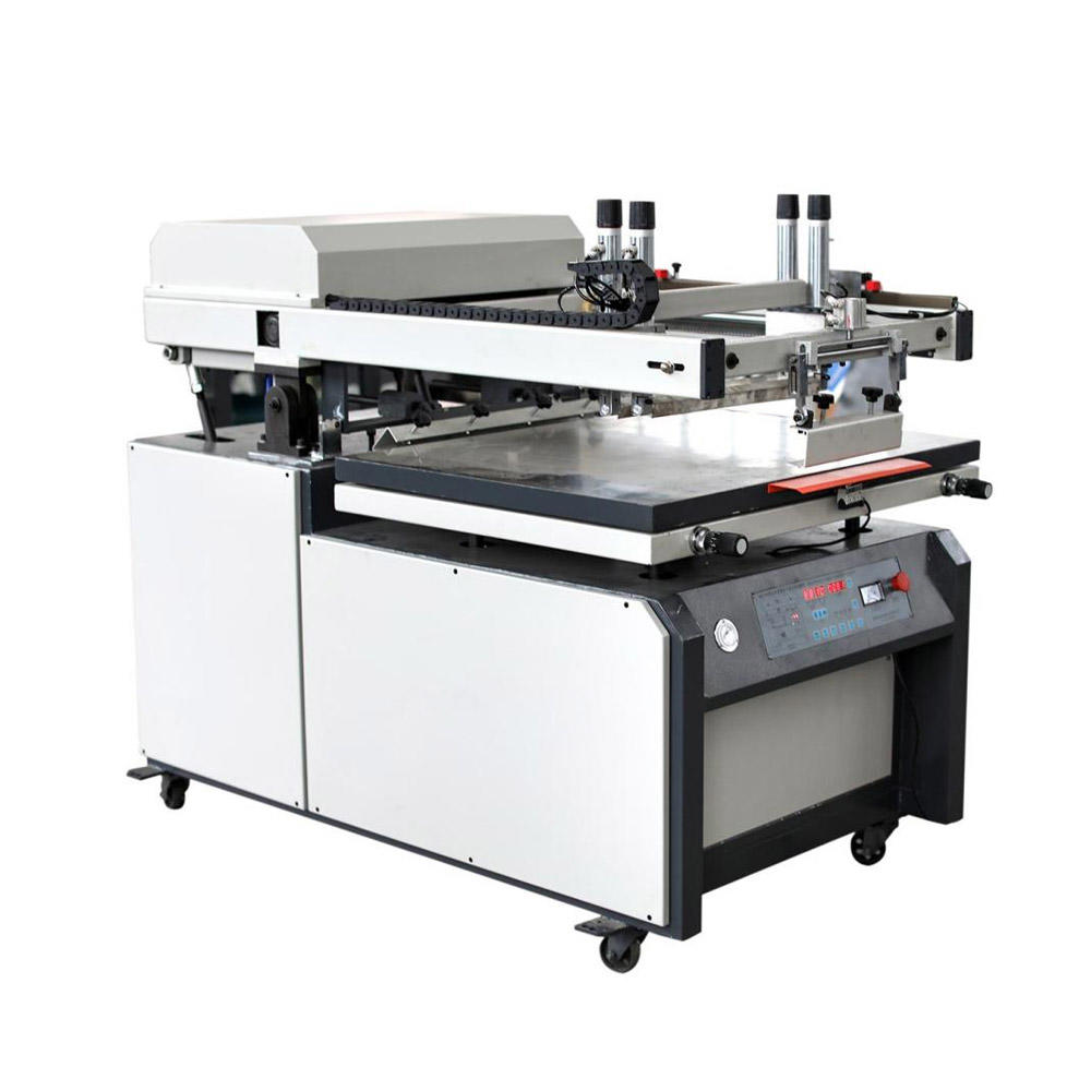 MX-6090C Semi-automatic Incline Arm Screen Printing Machine